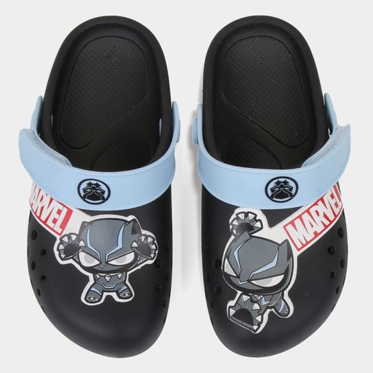 Sandália Infantil Grendene Kids Marvel Cute Hero Babuche Menino