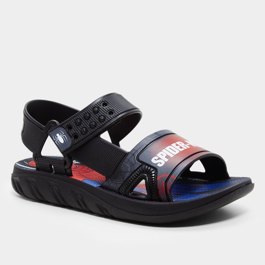 Sandália Infantil Grendene Marvel Homem Aranha Challenge