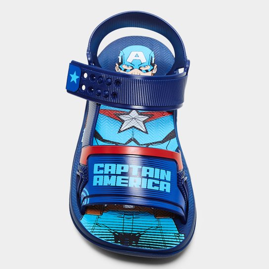 Sandália Infantil Grendene Marvel Homem Aranha Challenge