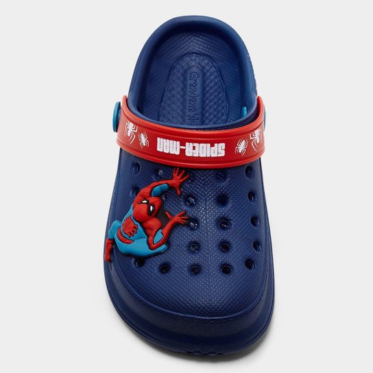 Sandália Infantil Grendene Marvel New Step Menino