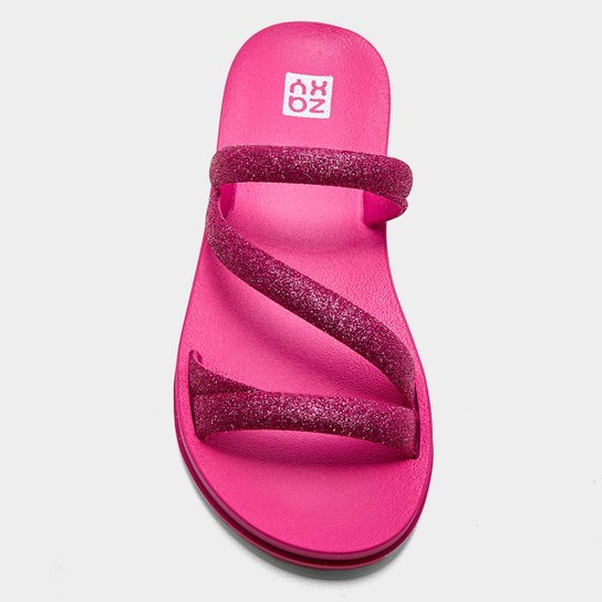 Sandália Infantil Grendene Zaxy Glitter Menina