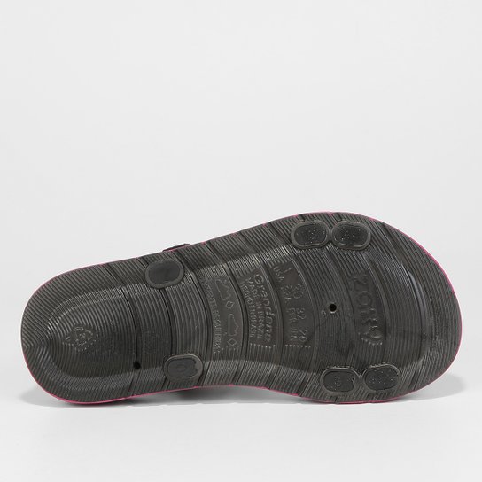 Sandália Papete Infantil Grendene Zaxy Way Menina