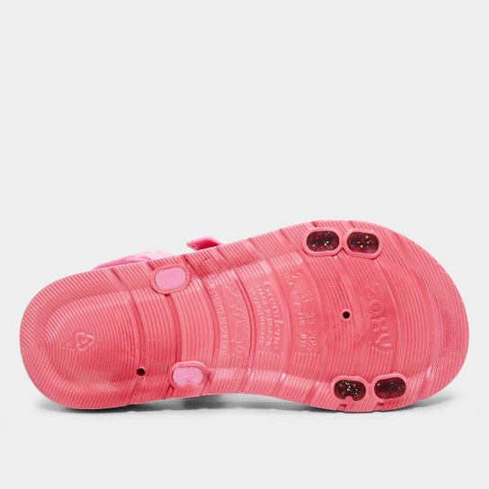 Sandália Papete Infantil Grendene Zaxy Way Menina