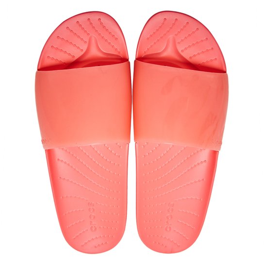 Sandália Slide Crocs Splash Glossy Feminina