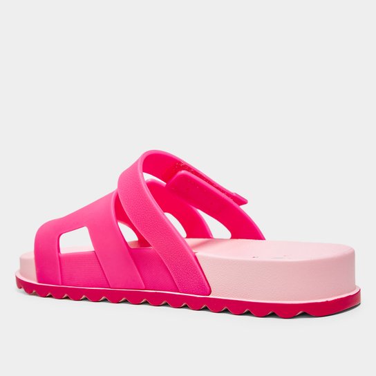 Sandália Slide Infantil Grendene Barbie Glam Menina