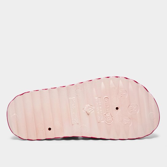 Sandália Slide Infantil Grendene Barbie Glam Menina