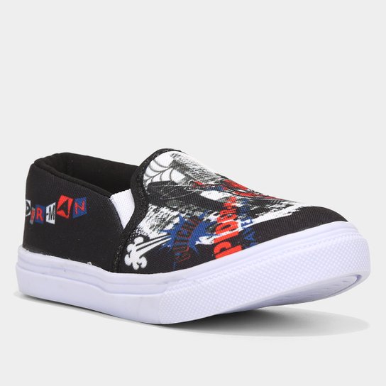 Slip On Infantil Marvel Spider Man Menino