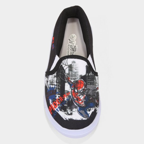 Slip On Infantil Marvel Spider Man Menino