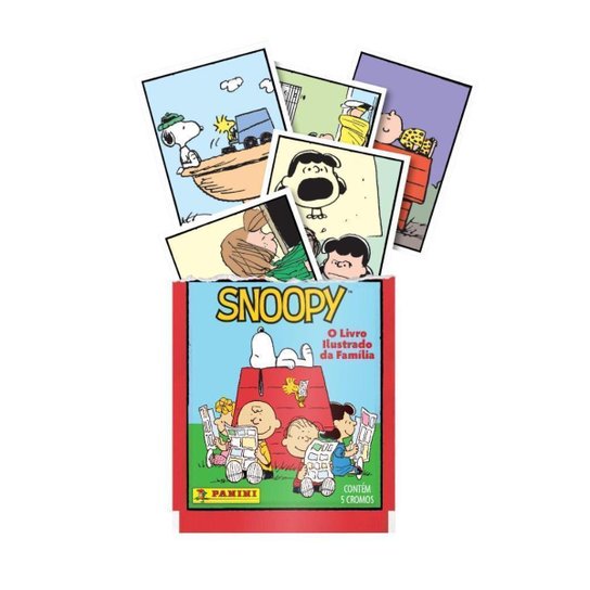 SNOOPY 2024 - Álbum Capa Cartão + Kit 10 Envelopes