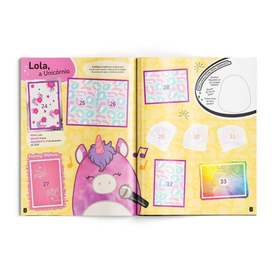 SQUISHMALLOWS - Álbum Capa Cartão