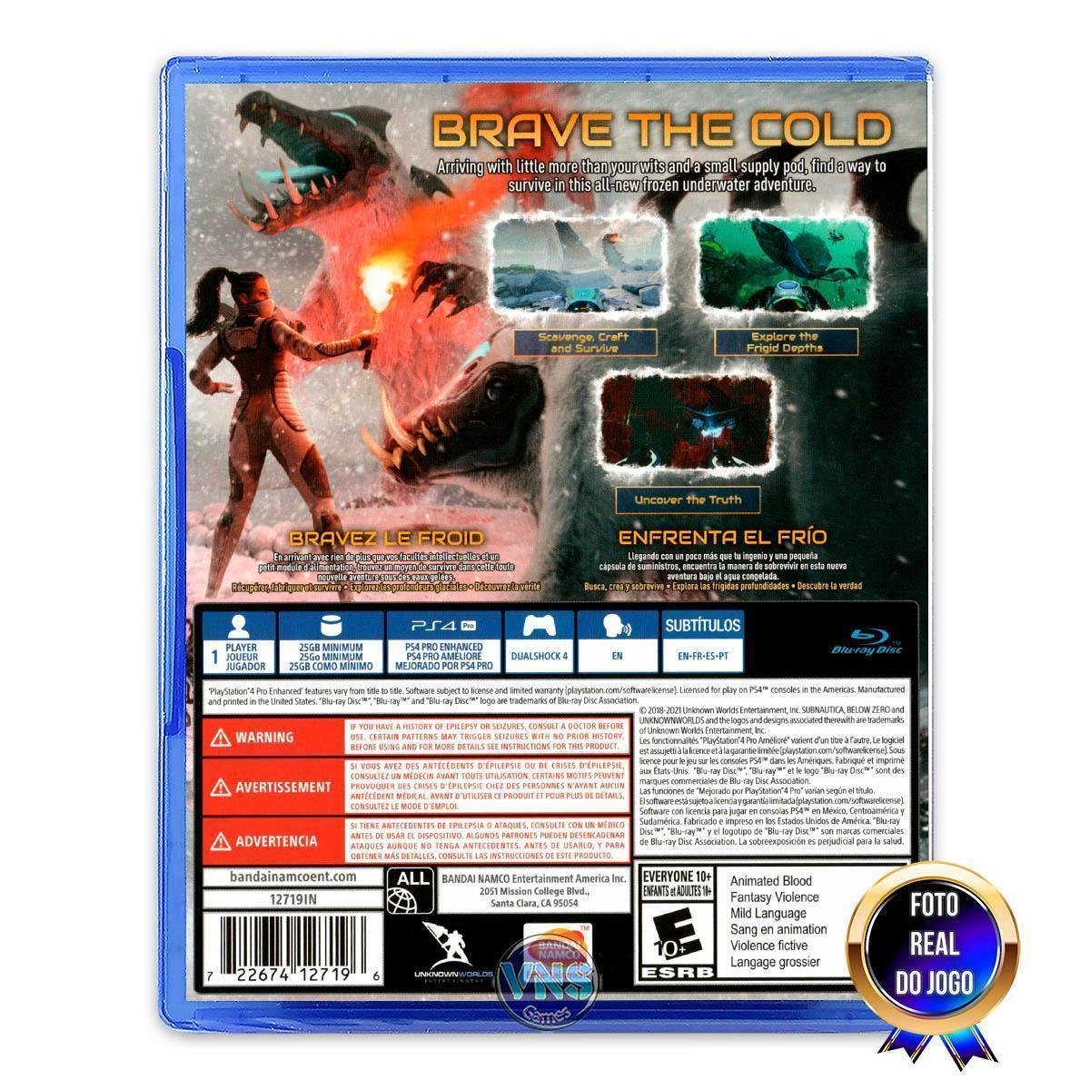 Subnautica Below Zero PS4 Nerdstore