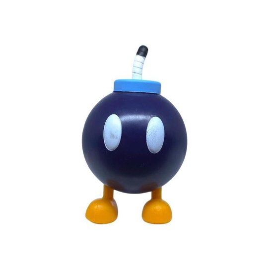 Super Mario - Boneco 2.5 Polegadas Colecionável - Bob-Omb