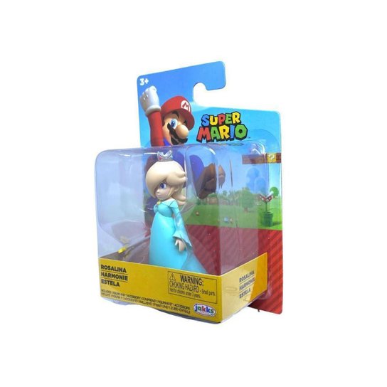 Super Mario - Boneco 2.5 Polegadas Colecionável - Estela