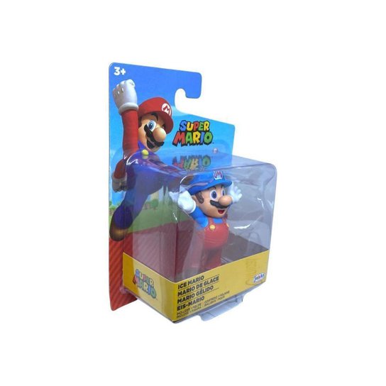 Super Mario - Boneco 2.5 Polegadas Colecionável - Mario Gélido
