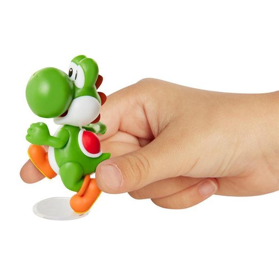 Super Mario - Boneco 2.5 Polegadas Colecionável - Yoshi