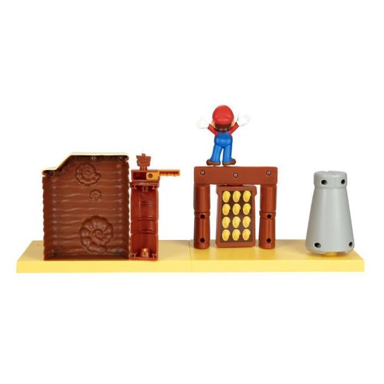 Super mario - desert playset diorama