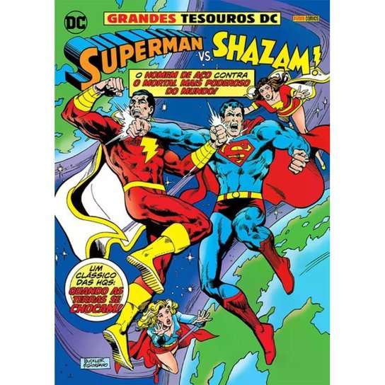 Superman Vs. Shazam: Quando As Terras Se Chocam!