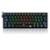 Teclado Mecânico Gamer Redragon Fizz Preto RGB Switch Blue ABNT2 - Preto