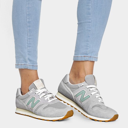 Tênis Couro New Balance 373 Feminino