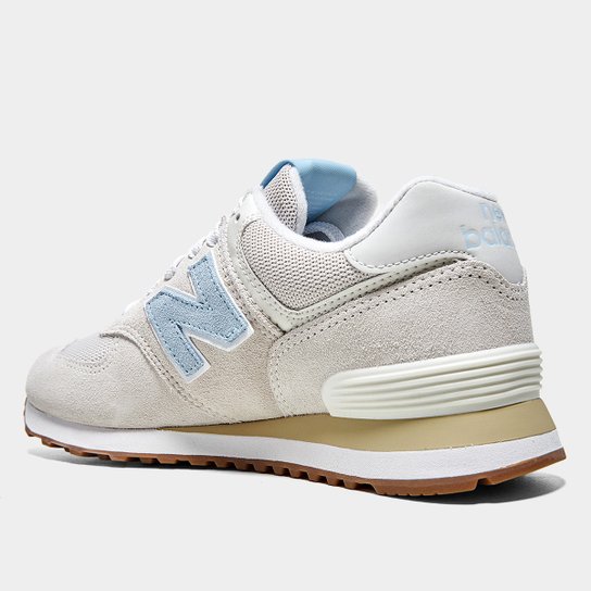 Tênis Couro New Balance 574 V'2 Feminino