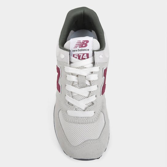 Tênis Couro New Balance 574 V'2 Feminino