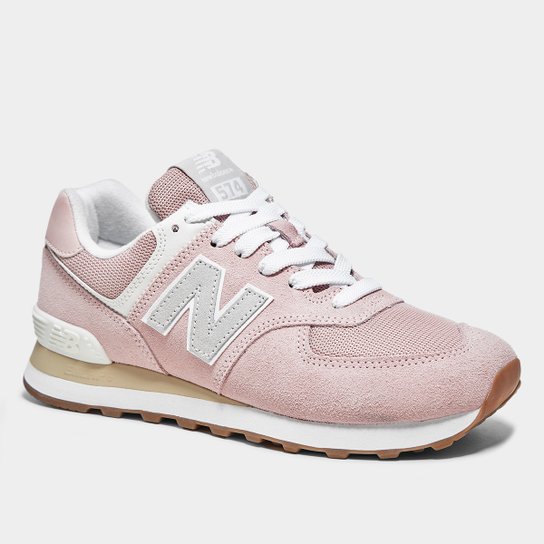 Tênis Couro New Balance 574 V'2 Feminino