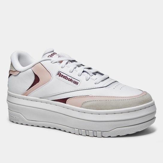 Tênis Couro Reebok Club C Extra Feminino