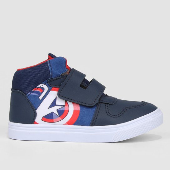 Tênis Infantil Cano Médio Avengers Masculino