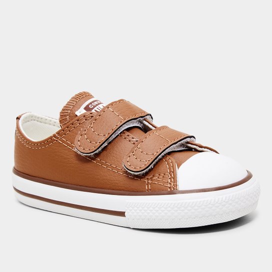 Tênis Infantil Couro Converse All Star Chuck Taylor 2V
