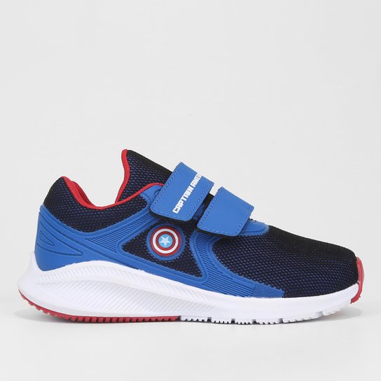 Tênis Infantil Marvel Capitão América Menino