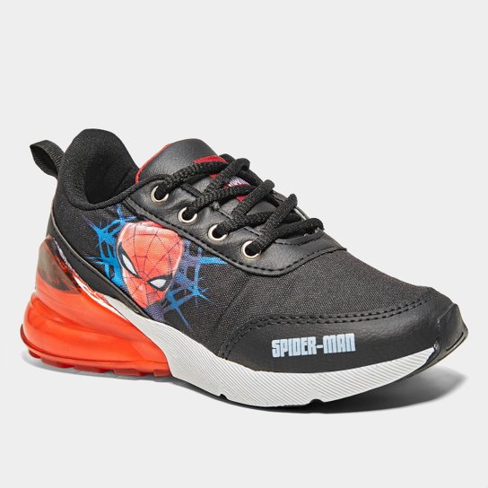 Tênis Infantil Marvel Homem Aranha Bolha Menino