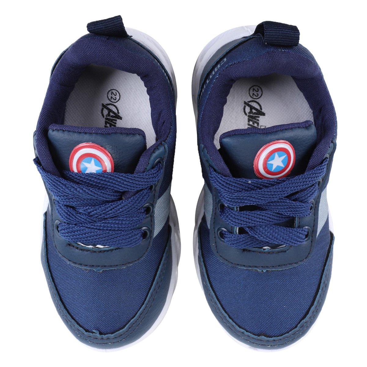 Dlf Tennis Adidas Azul Capitão América Tenis Adidas Infantil 33