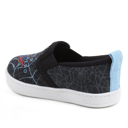 Tênis Slip On Infantil Marvel Spider-Man Masculino