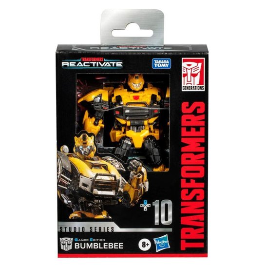 Transformers: Reactivate 10 edição Gamer Bumblebee, Figura